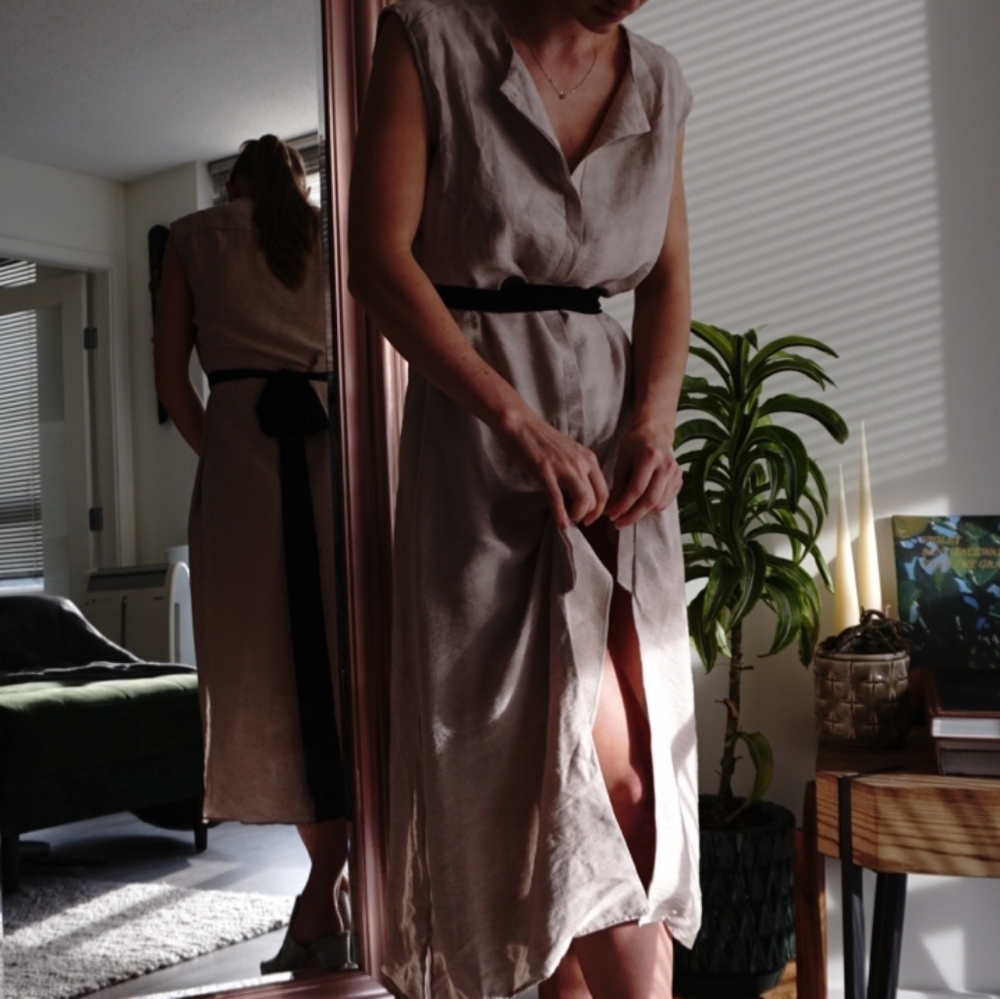 Cream dress